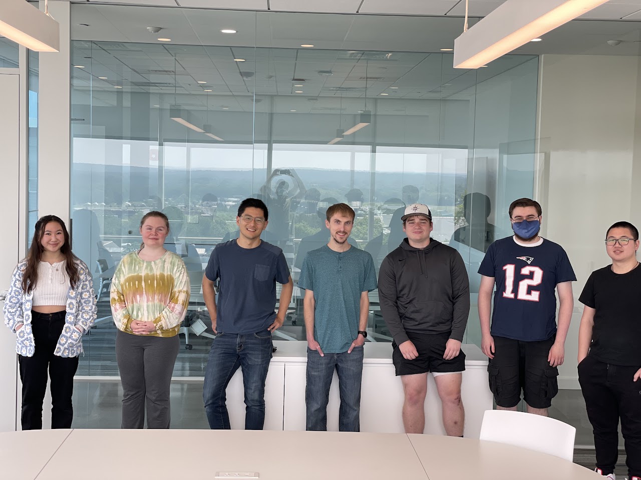 NEXT Lab group photo: end-of-pandemic grins